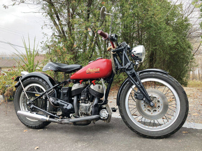 Custom Indian: Red Eliason